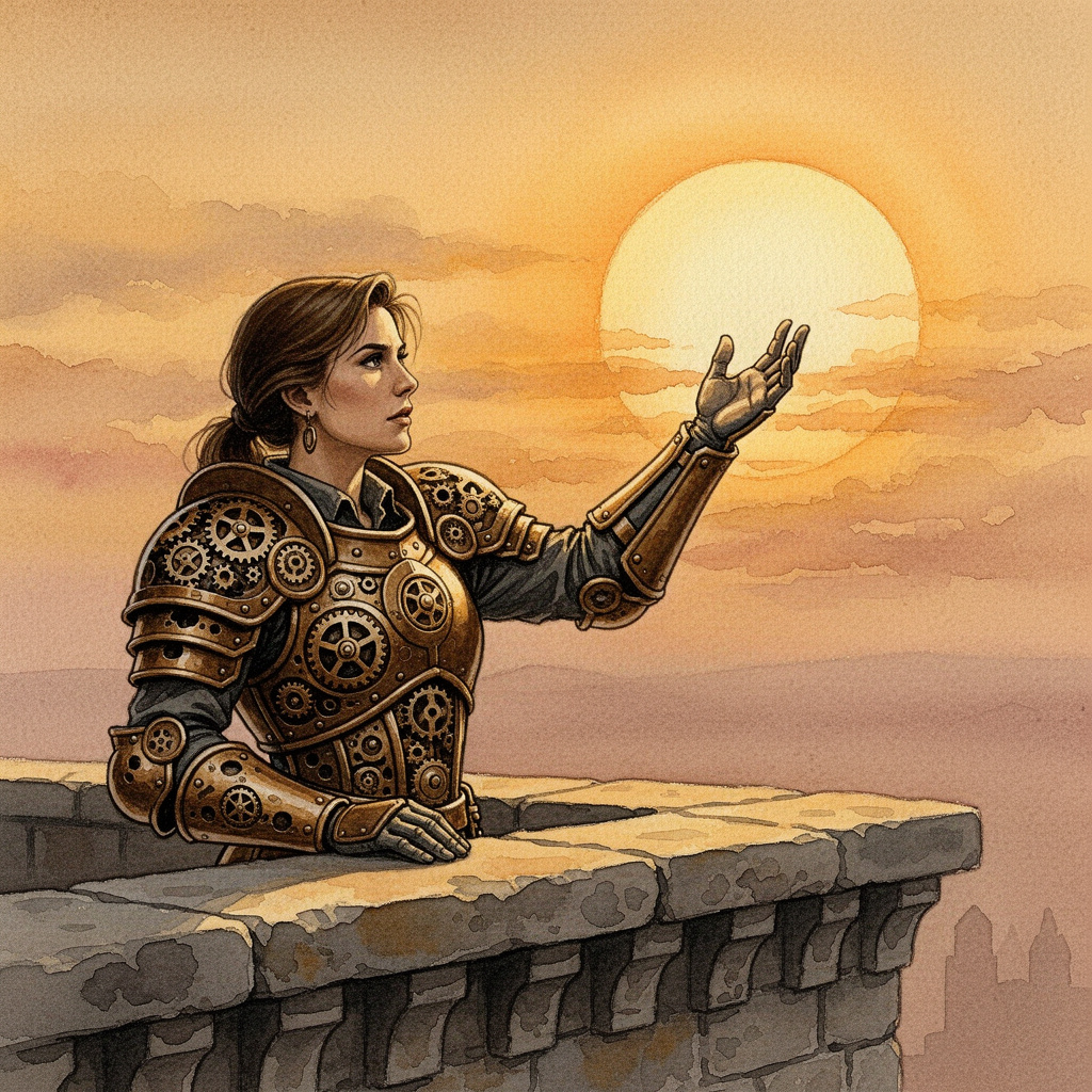 Artwork for Solara, Keeper of the Last Dawn