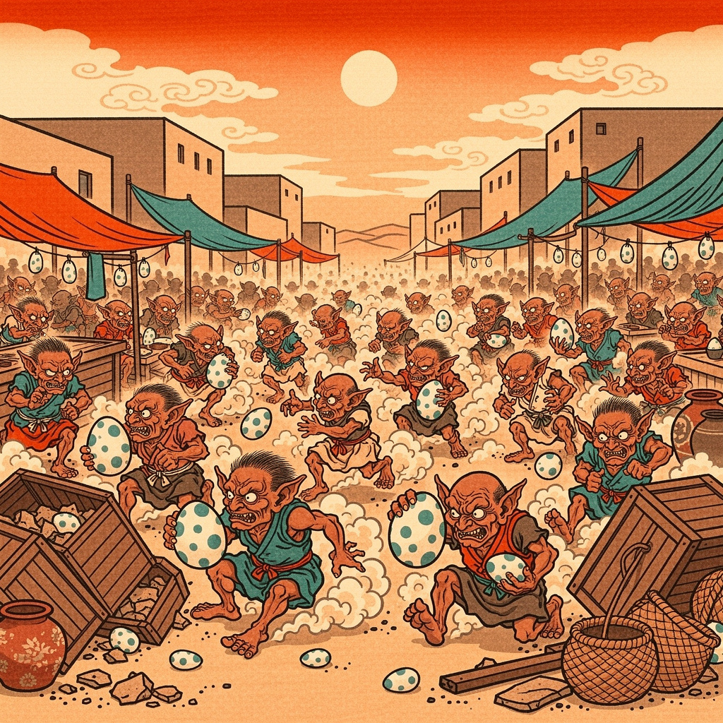 Artwork for Yokaze Market Frenzy