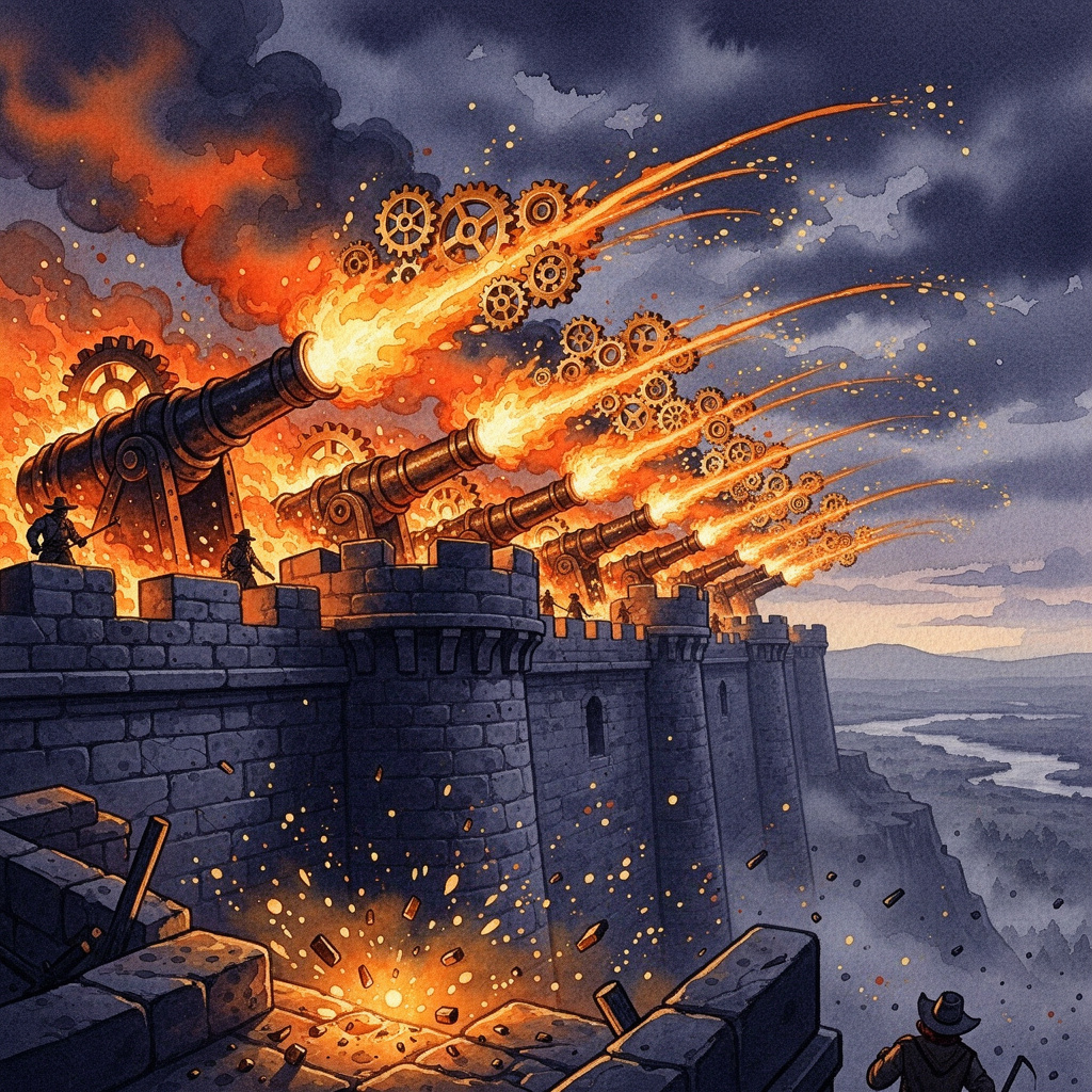 Artwork for Gearspark Bombardment