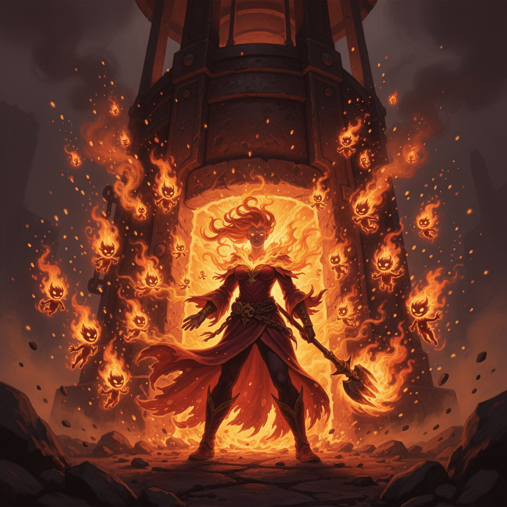 Artwork for Ashveil, Forge Tyrant