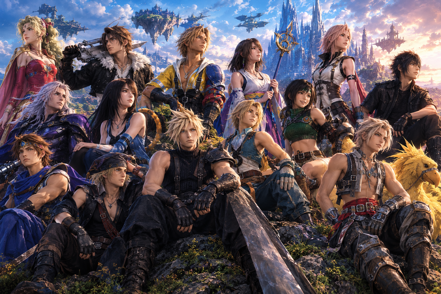 Artwork for Final Fantasy Heroes