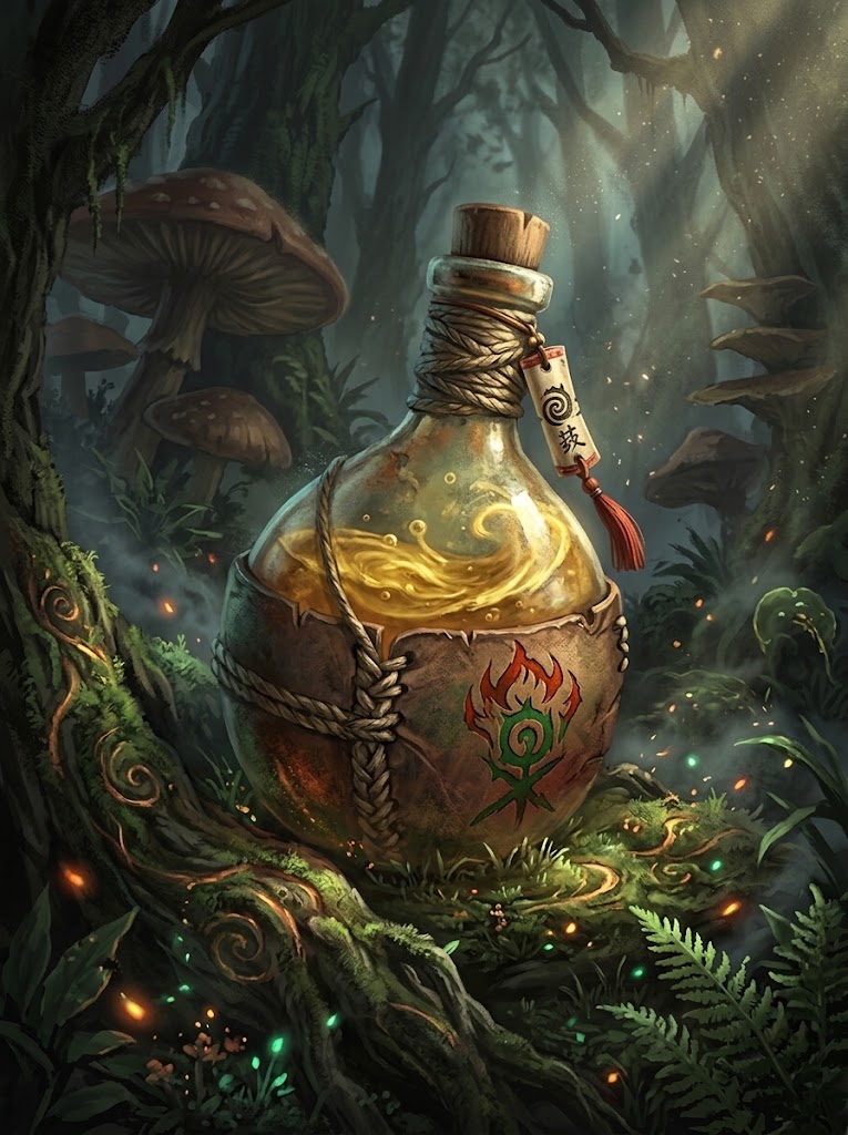 Artwork for Sage Toad Oil Flask