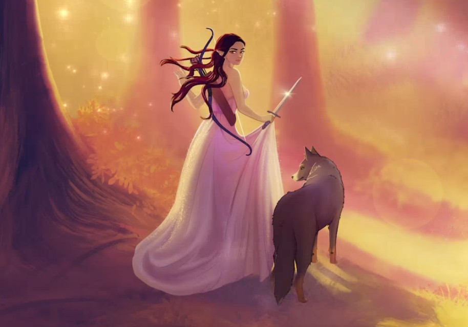 Artwork for Kait, Archangel of Thune