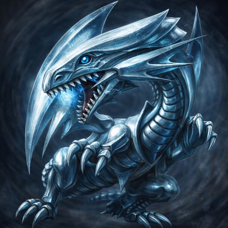 Artwork for Blue Eyes White Dragon
