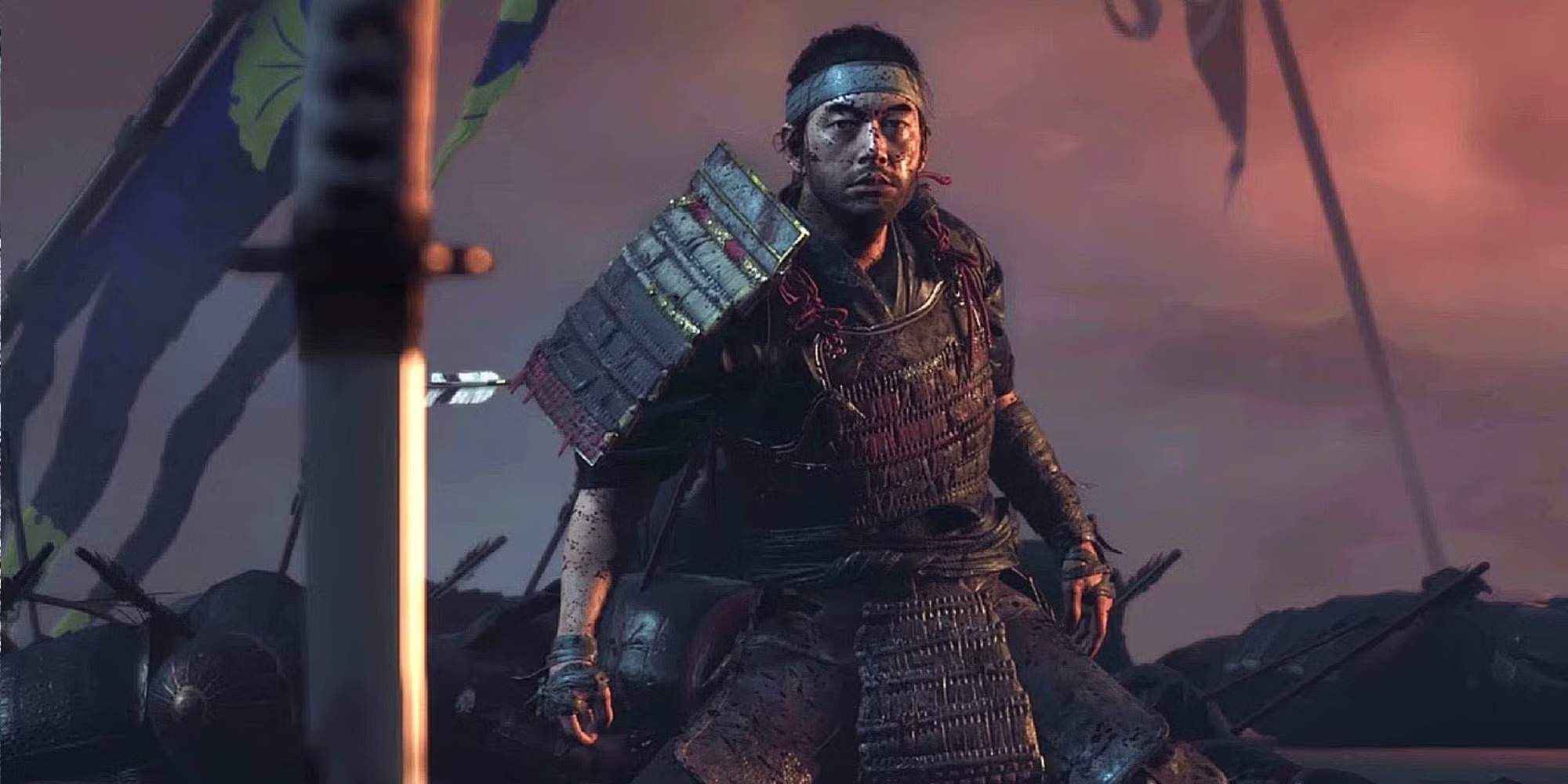 Artwork for Jin, broken samurai