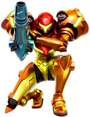 Artwork for Samus Aran, Bounty Hunter