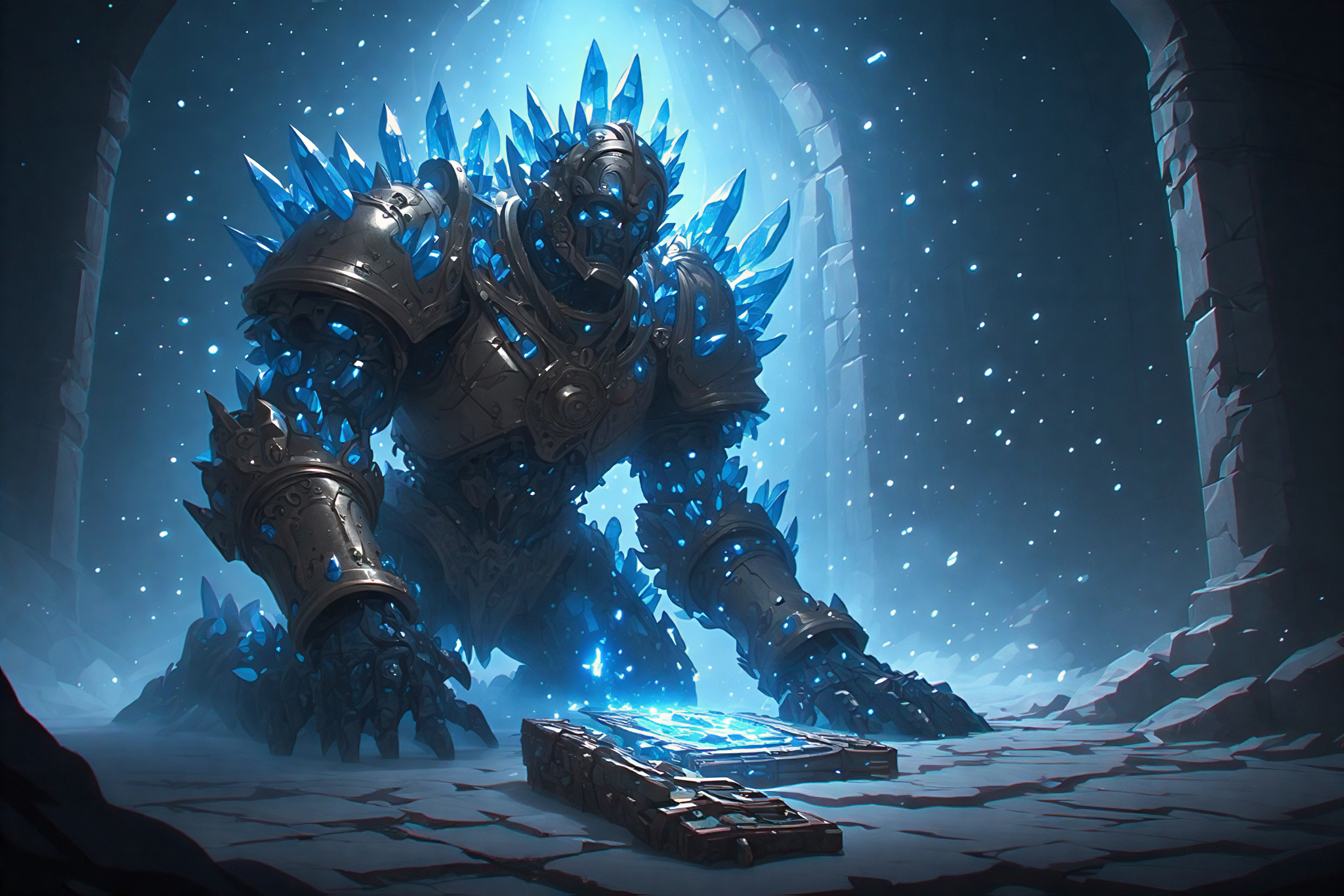 Artwork for Tolarian Golem Construct