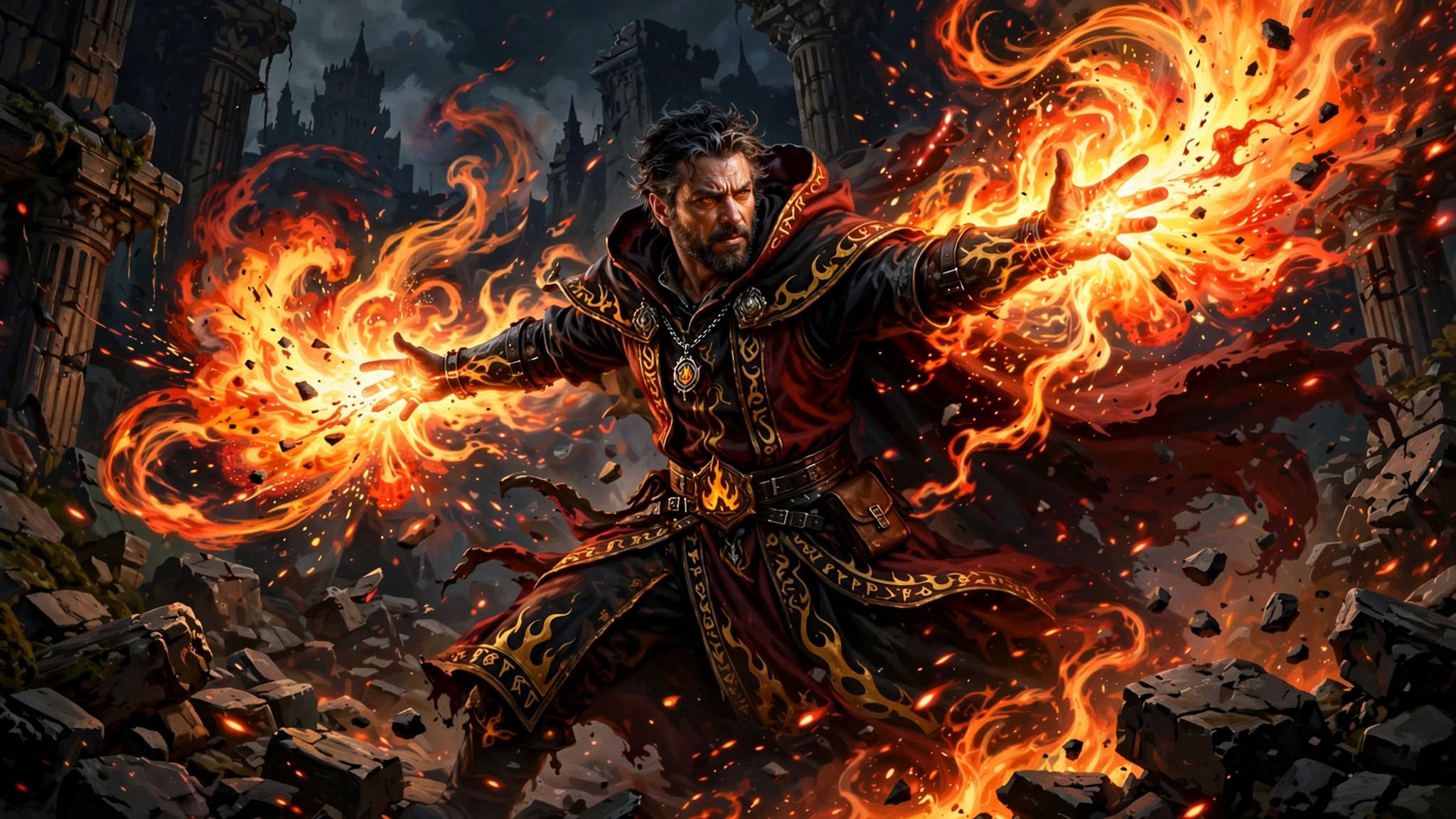 Artwork for Pyromancerʼs Eruption