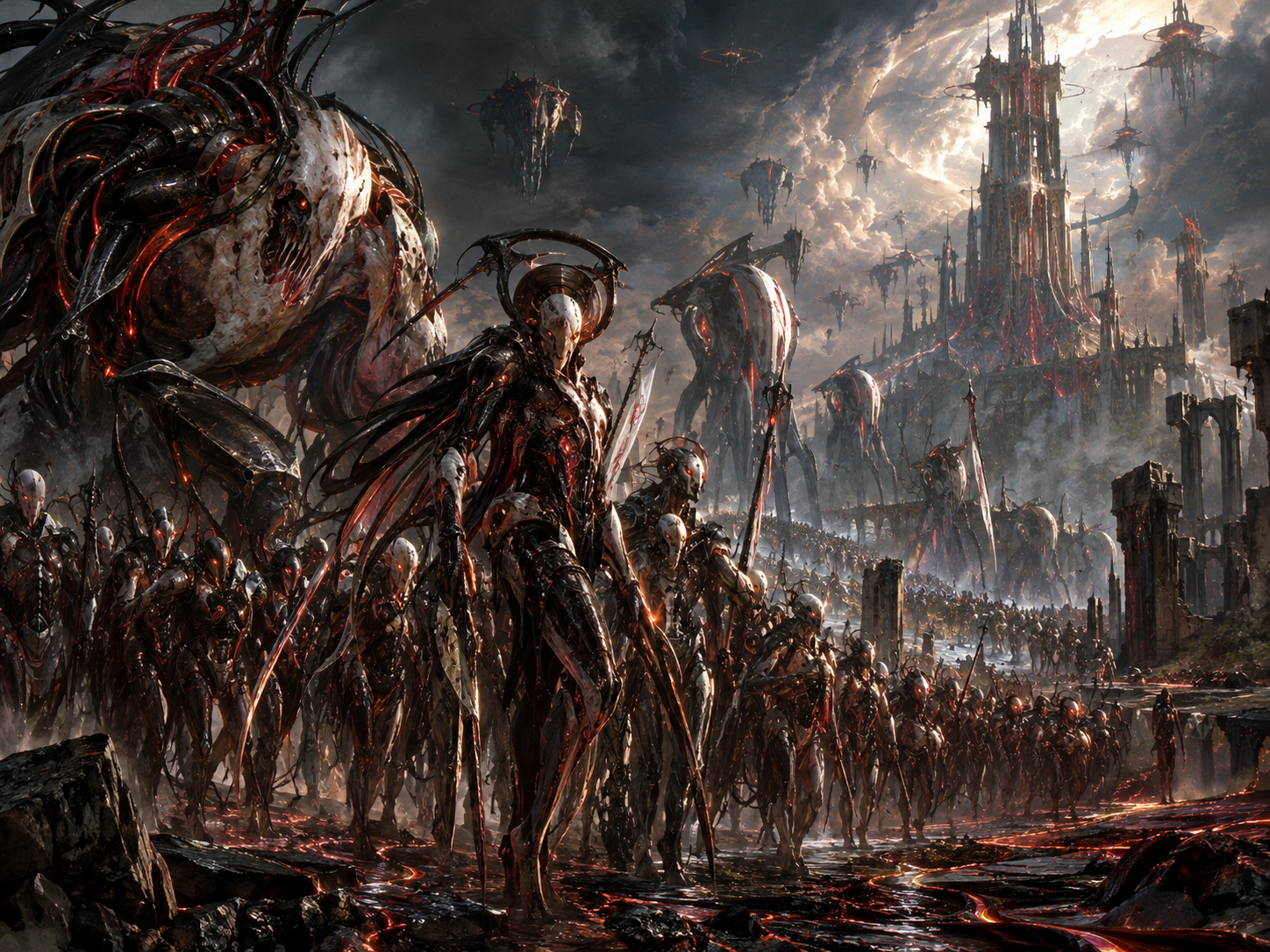 Artwork for March of the Phyrexian Plague