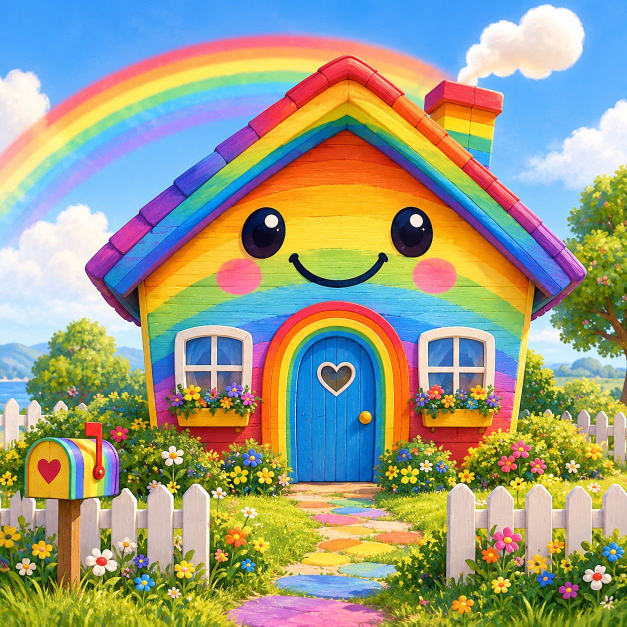 Artwork for Rainbow House