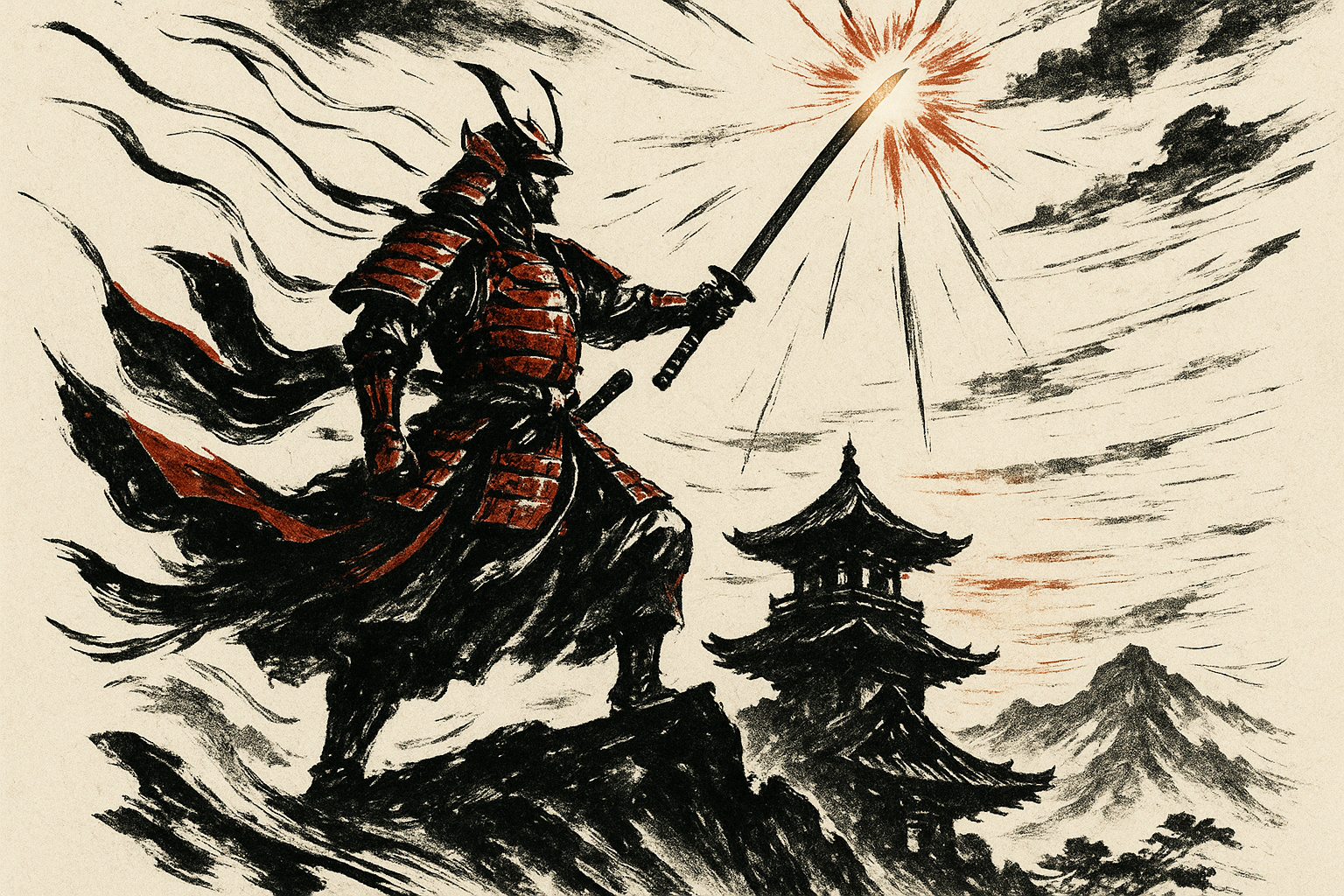 Artwork for Takeda, Blade of Ten Thousand Dawns