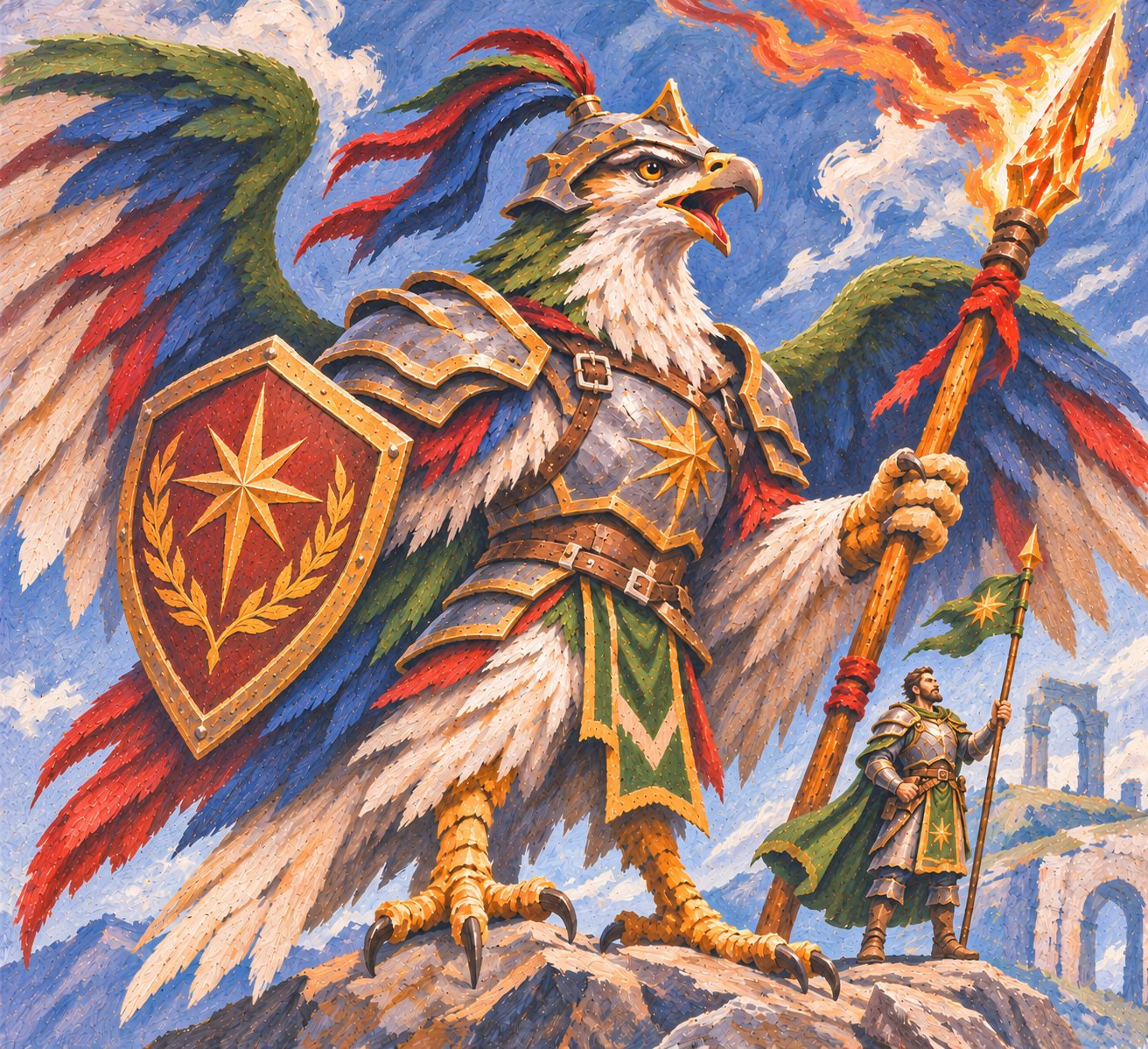 Artwork for Nevar, Aven Beast