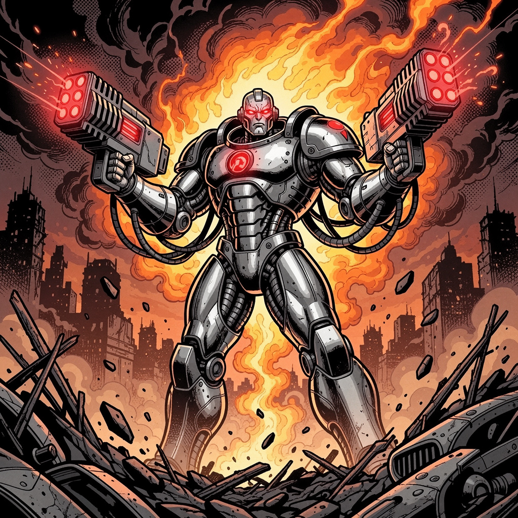 Artwork for Kess, Megamech Warlord